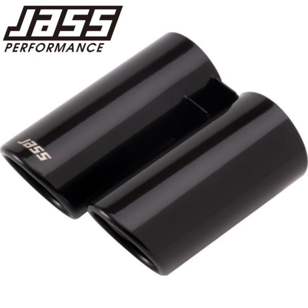 JASS PERFORMANCE ジャスパフォーマンス 6086 マフラーカッター グロスブラック NDロードスター