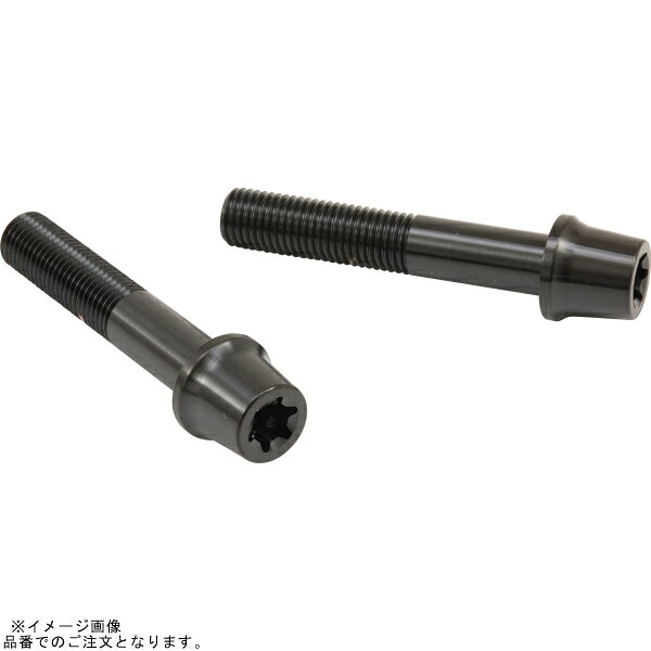■商品情報 55mm テーパーキャップ M10/P1.25 ヘクサロビュラ 2本入 ブレンボキャリパーのマウントボルト座面に対応するサイズにて設計したステンレス削り出しキャリパーマウントボルト。 トルク伝達効率が高く、ねじ穴が変形しにくいヘクサロビュラ形状を採用。 カラーリングはポリッシュ・ブラック・チタン色の3色をラインナップ。 タイプ：テーパーキャップ カラー：ブラック サイズ：ボルト座面サイズ：φ17.0 材質[素材]：ステンレス 仕上げ(表面処理)：PVDコーティング 内容量[数量]：2本入り ネジサイズ：M10 ネジピッチ：P1.25 キット内容：マウントボルト2本 対応キャリパー：ブレンボ ラジアルキャリパー 108mmピッチ GP4-RB レーシングラジアルCNC4P GP4-RX 484caferacer GP4-RS M-4 形状：ヘクサロビュラ T50 型番：CMBT-055 使用上の注意：締め付けにはヘクサロビュラ/ヘックスローブ/トルクス用工具T50サイズソケットが必要です。 長さ：55mm ■ブランド：PLOT brembo(プロトブレンボ) ■販売元：PLOT ■品番：CMBT-055B ※商品の仕様/適合/数量/カラー等は、上記メーカー品番に準じます。 ※最新情報・最新適合等はメーカー公式HPをご確認下さい。 ■商品の疑問・質問 商品の仕様・適合・詳細等に関しては、メーカーへお問い合わせ下さい。 ■在庫 在庫表記は、複数店舗での共有在庫の為、商品の在庫を保証する内容ではございません。 ※欠品・長期納期・完売等の場合がございます事を予めご了承下さい。 ■ご注意 ※商品画像はイメージとなっており、実際の商品と異なる場合がございます。 ※品番・JANコードでのご注文となります事を予めご了承下さい。 ※商品の使用方法及び操作方法、取付に関する技術的なご案内は行っておりません。 ※ご注文を頂く際は、お買い物ガイドの内容を事前にご確認下さい。