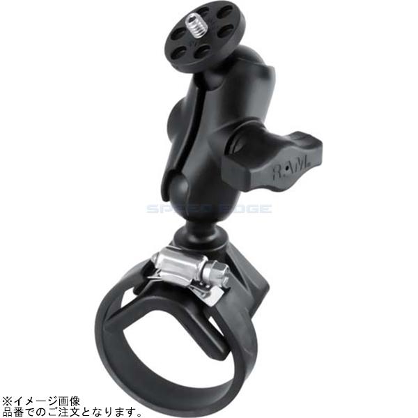 RAM MOUNTS ラムマウント RAM-B-108B-A-366U カメラマウント＆ベルトクランプベースセット(ショートアーム) φ25.4-53.3mm対応 1インチボール