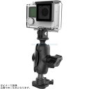 RAM MOUNTS ラムマウント RAP-B-GOP2-A-GOP1U GoProマウント&ベースマウントセット(ショートアーム) 1インチボール