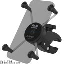 RAM MOUNTS ラムマウント RAM-HOL-UN10-400-2U Xグリップ(M)&タフクロー(S)セット φ15.9-28.9mm対応 一体式