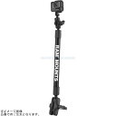 RAM MOUNTS ラムマウント RAP-201-B-12-A-GOP1 GoProマウント&タフポールセット 全長53.3cm 1.5インチボール