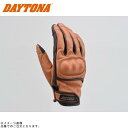 DAYTONA デイトナ 17755 HBG-110 カウレザープロテクターグローブ ブラウン サイズ:S