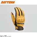 DAYTONA デイトナ 17759 HBG-110 カウレザープロテクターグローブ イエロー サイズ:S