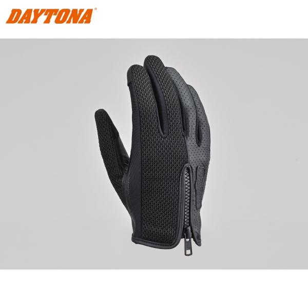 Rakuten - DAYTONA デイトナ 46123 DG-011 パーシャルフィットメッシュグローブ カラー:ブラック サイズ:S