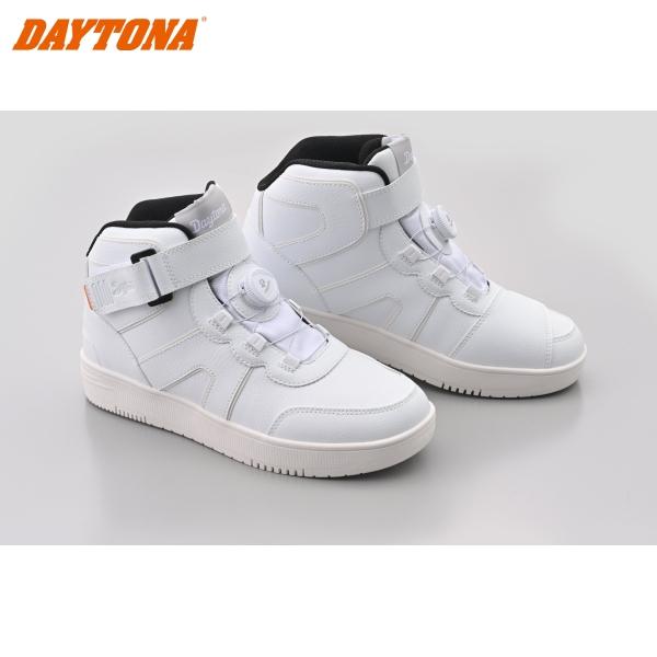 DAYTONA デイトナ 61587 DS-501 D-WPライディングシューズ カラー:ソリッドホワイト サイズ:24.5(2)
