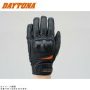 DAYTONA デイトナ 76963 ゴートスキングローブ パンチングメッシュグローブ プロテクションタイプ カラー:ブラック サイズ:M