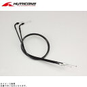 ハリケーン HB6032 ロング スロットルケーブル W ブラック(アウター長 1100/1090mm)