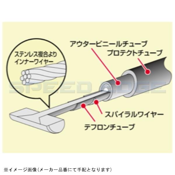 在庫あり HURRICANE ハリケーン HB6327M メーターケーブル メッシュ 150mm ロング Drag Star