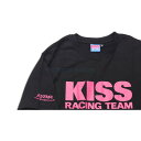 KIJIMA キジマ K1345B06 KISSレーシングチーム Tシャツ ブラック M