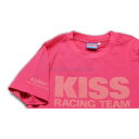 KIJIMA キジマ K1345P07 KISSレーシングチーム Tシャツ ピンク L