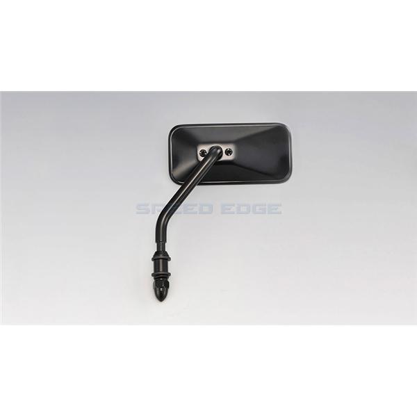 KIJIMA キジマ HD-07169 ステムミラー スクエアタイプ ブラック/レフト