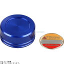 POSH ポッシュ 500153-01 マスターシリンダーキャップ NISSIN(ニッシン)外径 φ42mm 用 ブルー |HONDA/YAMAHA/KAWASAKI/SUZUKI系