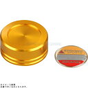 POSH ポッシュ 500153-04 マスターシリンダーキャップ NISSIN(ニッシン)外径 φ42mm 用 ゴールド |HONDA/YAMAHA/KAWASAKI/SUZUKI系