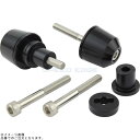 POSH ポッシュ 031189-06-10 ソリッドバーエンド カワサキ純正ハンドル M6タイプ(外径29.mm) ブラック |Ninja250SL Ninja650 Z650 Ninja H2-SX