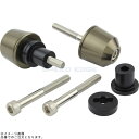 POSH ポッシュ 031189-11-10 ソリッドバーエンド カワサキ純正ハンドル M6タイプ(外径29.mm) チタン |Ninja250SL Ninja650 Z650 Ninja H2-SX