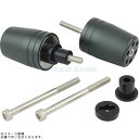 POSH ポッシュ 031689-29-10 ウルトラヘビーバーエンド カワサキ純正ハンドル用M6タイプ マットグレー |Ninja250SL Ninja650 Z650 Ninja H2-SX