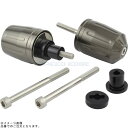 POSH ポッシュ 033689-11-10 ウルトラヘビーバーエンド タイプ2 カワサキ純正ハンドル用 M6タイプ チタン |Ninja250SL Ninja650 Z650 Ninja H2-SX
