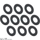 POSH ポッシュ 300110-06 メカニックユースユニバーサルカラーセット内径10mm外径21.6mm厚さt=1mm ブラック