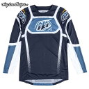 Troy Lee Designs トロイリーデザインズ TDU228 GP PRO AIR ジャージ カラー:BANDS DARK NAVY サイズ:S
