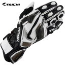 RS TAICHI RSタイチ NXT055 GP-EVO.R レーシンググローブ カラー:WHITE サイズ:S