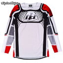 Troy Lee Designs トロイリーデザインズ TDU230 SE PRO ジャージ カラー:WAVEZ OFF WHITE/RED サイズ:L(2)