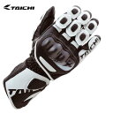RS TAICHI RSタイチ NXT053 GP-X レーシング グローブ カラー:WHITE/BLACK サイズ:XXL