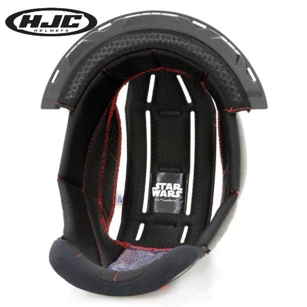 HJC ヘルメット HJP447 インナーライナー:RPHA11:カイロ レン 標準:S用 カラー:ブラック(無地)/レッドステッチ サイズ:S(9mm)