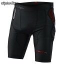 Troy Lee Designs トロイリーデザインズ TDV034 ステージ ゴースト D3O ショートパンツ カラー:BLACK サイズ:M