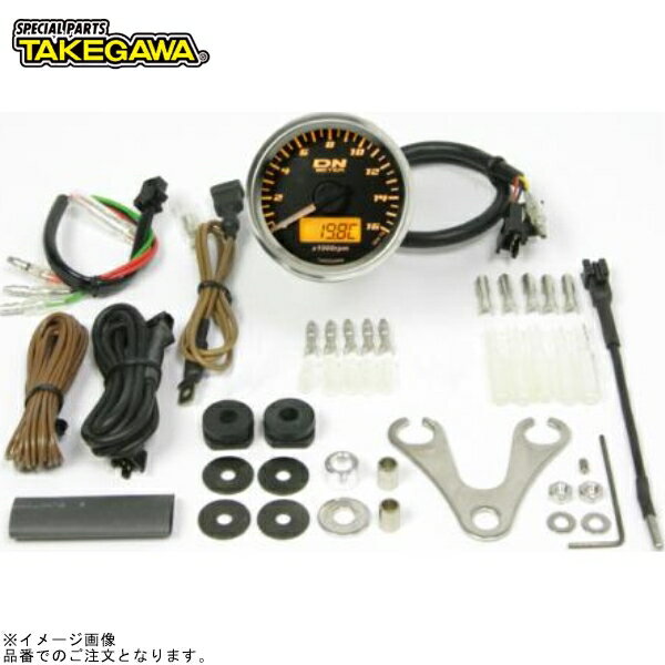 SP武川 05-05-0078 スモールDNタコメーター(オレンジLED)