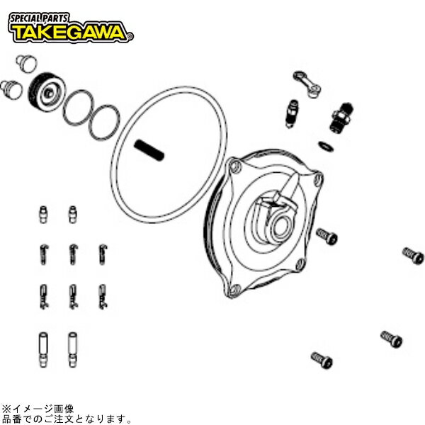 SP武川 02-01-0199 クラッチカバーセット(WET/油圧式)