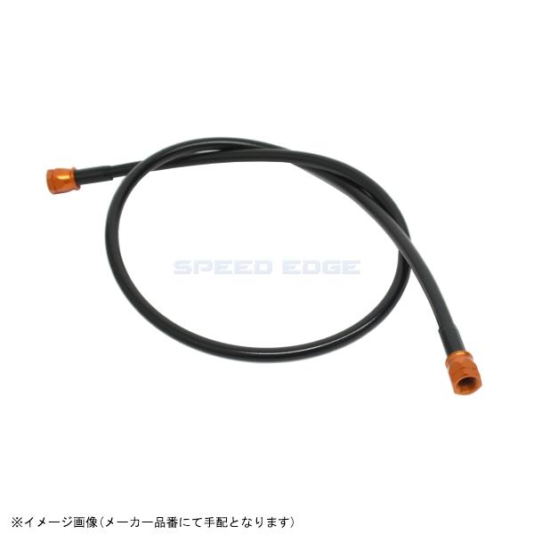 Rakuten - 在庫あり TT-LINE TTライン TLOB0460 アルミブレーキホース オレンジ/ブラック 460mm