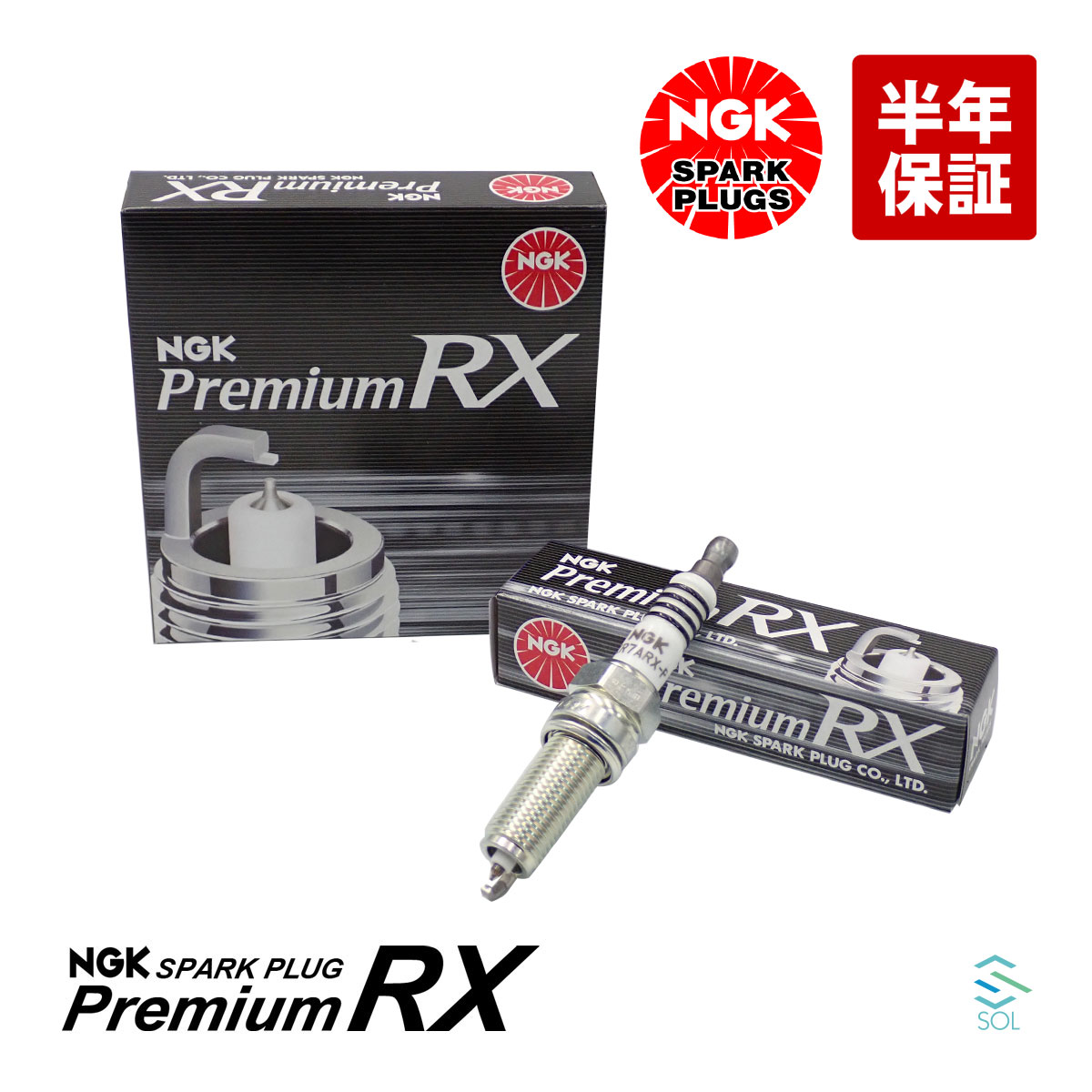 出荷締切18時 NGK スパークプラグ プレミアムRX イリジウムプラグ 1本 タント ムーヴ ハイゼット ミラ 等 LKR7ARX-P