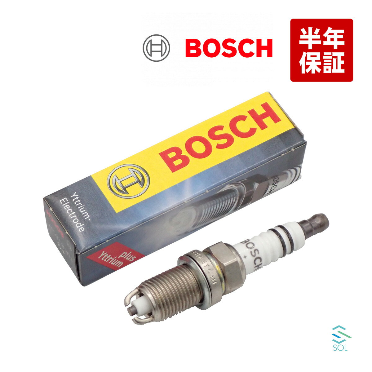 出荷締切18時 BOSCH ボッシュ スパークプラグ 1本 FLR8LDCU+ フォルクスワーゲン パサート B5.5 2.0 0242229654