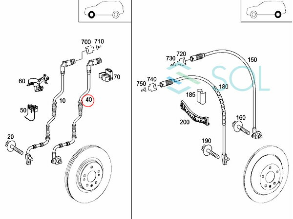 �٥�� W251 �ե���� ���ԡ��ɥ��󥵡� ABS���󥵡� �������å� R350 R500 R550 R63 2514408013 2519055700 2514403737 2514404937