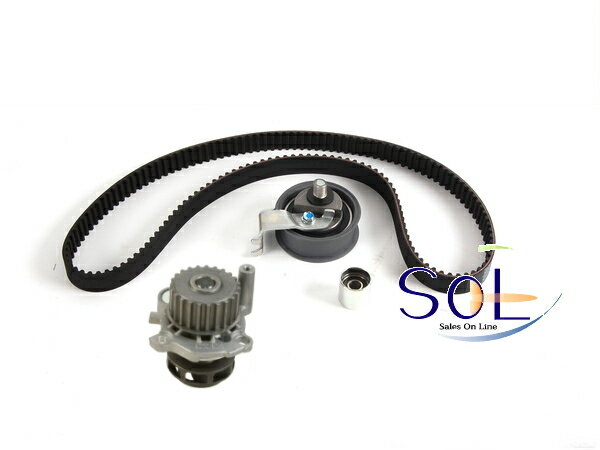 アウディ A3(8L) A4(8D B5) TT(8N) タイミングベルトキット(INA製 タイミングベルト ベルトテンショナ..