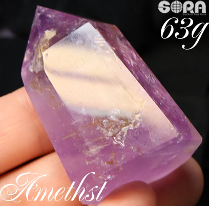  限定1点モノ 安らぎと安眠祈願 ラベンダーアメジスト 63g ブラジル産 ...