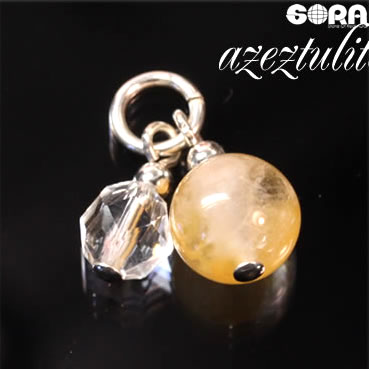 AAAAAヒマラヤゴールドアゼツライト（8mm） AAAAAスターカット水晶(6mm)...