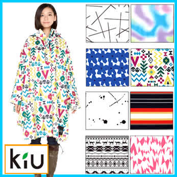 【15%OFF】kiu　レインポンチョ　3rd poncho　ハイスペック　ハイグレード　レインコート ポンチョ レディース　メンズ　おしゃれ　自転車　 撥水 透湿 耐水　雨具　ポーチ　収納袋　かわいい　通学　通勤 レインウェア