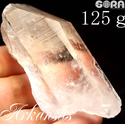  限定1点モノ 水晶 ポイント 125g アーカンソー産 天然石 パワーストー...