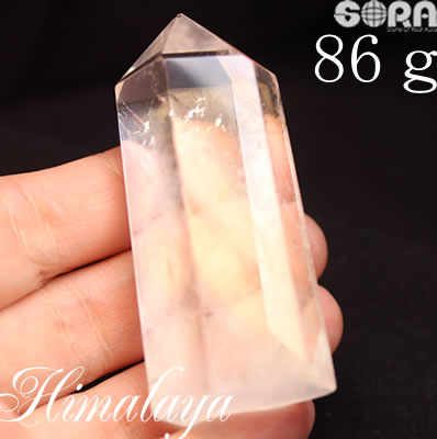  限定1点モノ ヒマラヤ水晶 86g ポイント ガネーシュヒマール産 原石 パ...
