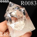【限定1点モノ】透明度高め 水晶 ポイント レインボー水晶 アイリス水晶 245g ※底面がやや傾いています。 パワーストーン 原石 天然石 クラスター 置物 ...