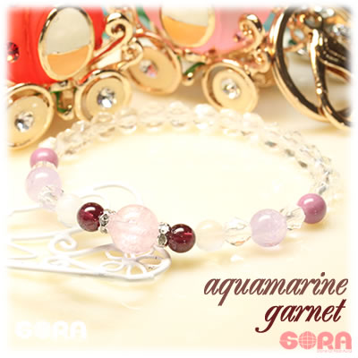 AAAAAピンクアクアマリン(10mm） AAAAラベンダーアメジスト(8mm) AAAAA...