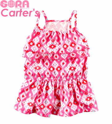 カーターズ　Carter's　ベビー服　女の子　キッズ　キャミチュニック(女の子) シーブリーズ ピンク