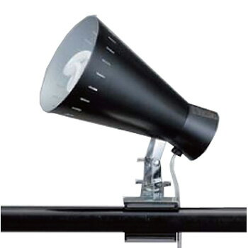 《欲しいところにクリップで固定。間接光やスポット光が得られます！》TOMEクリップライト15W電球形蛍光ランプENC-770PBZ