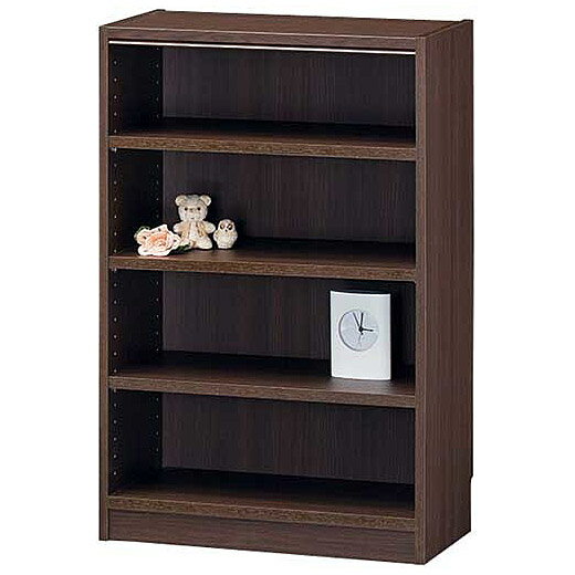 乐天商城 - 《高さいろいろ、カラーは3色》白井産業 本棚オープンラックTanalio TNL-9059DK(W590×D290×H900mm)ダークブラウン