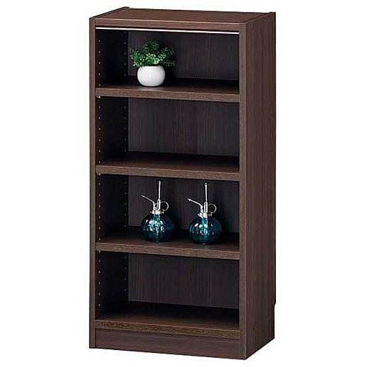 乐天商城 - 《高さいろいろ、カラーは3色》白井産業 本棚オープンラックTanalio TNL-9044DK(W440×D290×H900mm)ダークブラウン