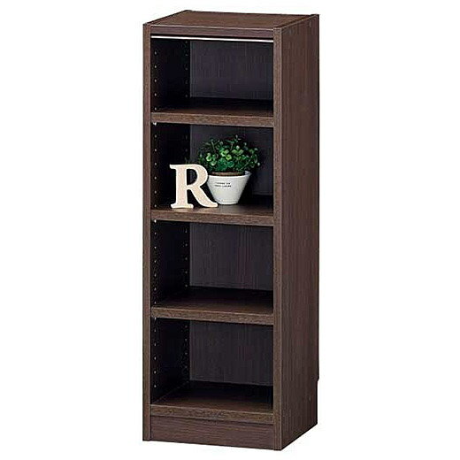 乐天商城 - 《高さいろいろ、カラーは3色》白井産業 本棚オープンラックTanalio TNL-9031DK(W310×D290×H900mm)ダークブラウン