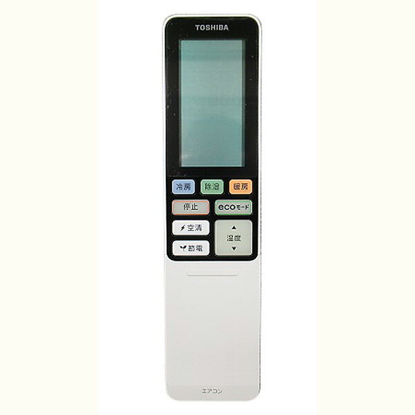 東芝 エアコン用リモコンWH-RA02SJ(東芝部品コード:43066071)