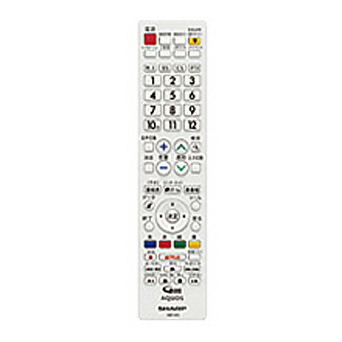 Electric Fan - シャープ テレビ用リモコン106380498(シャープパーツコード：RRMCGB214WJSC)